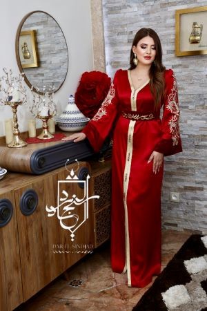 Caftan Zaphira Rouge