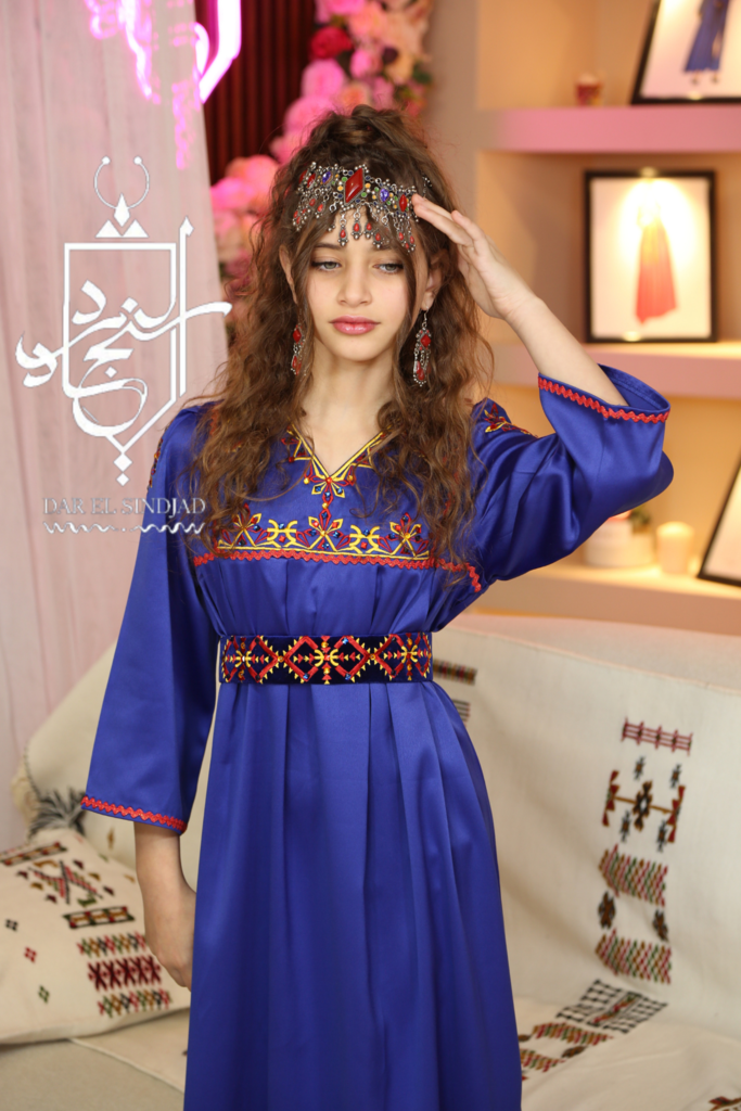 Robe Tanireth Bleu fille